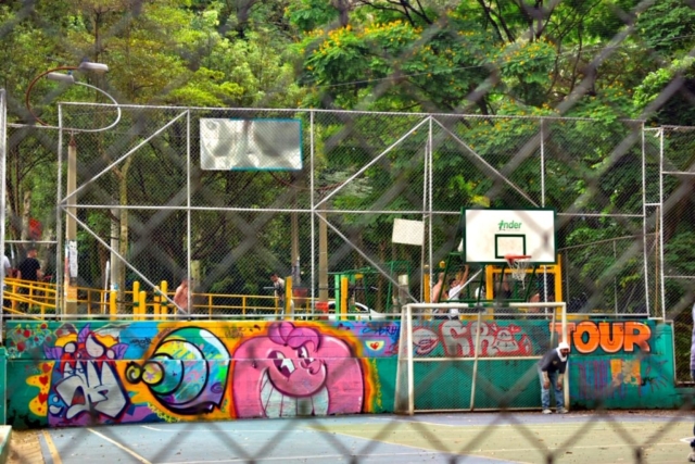 Basketball court Poblado