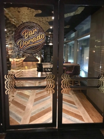 Bar Dorado inside the El Dorado Priority Lounge