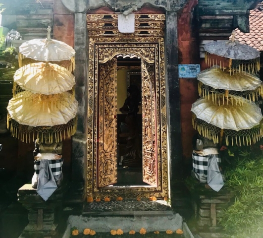 Balinese door