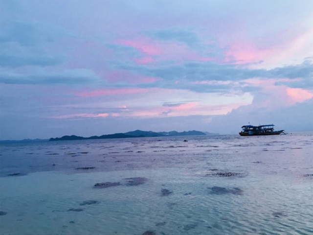 Sunset in Palawan