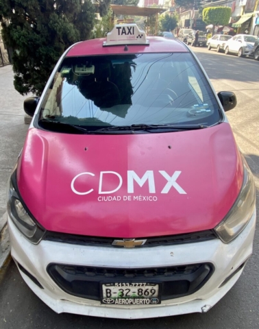 Taxi in CDMX